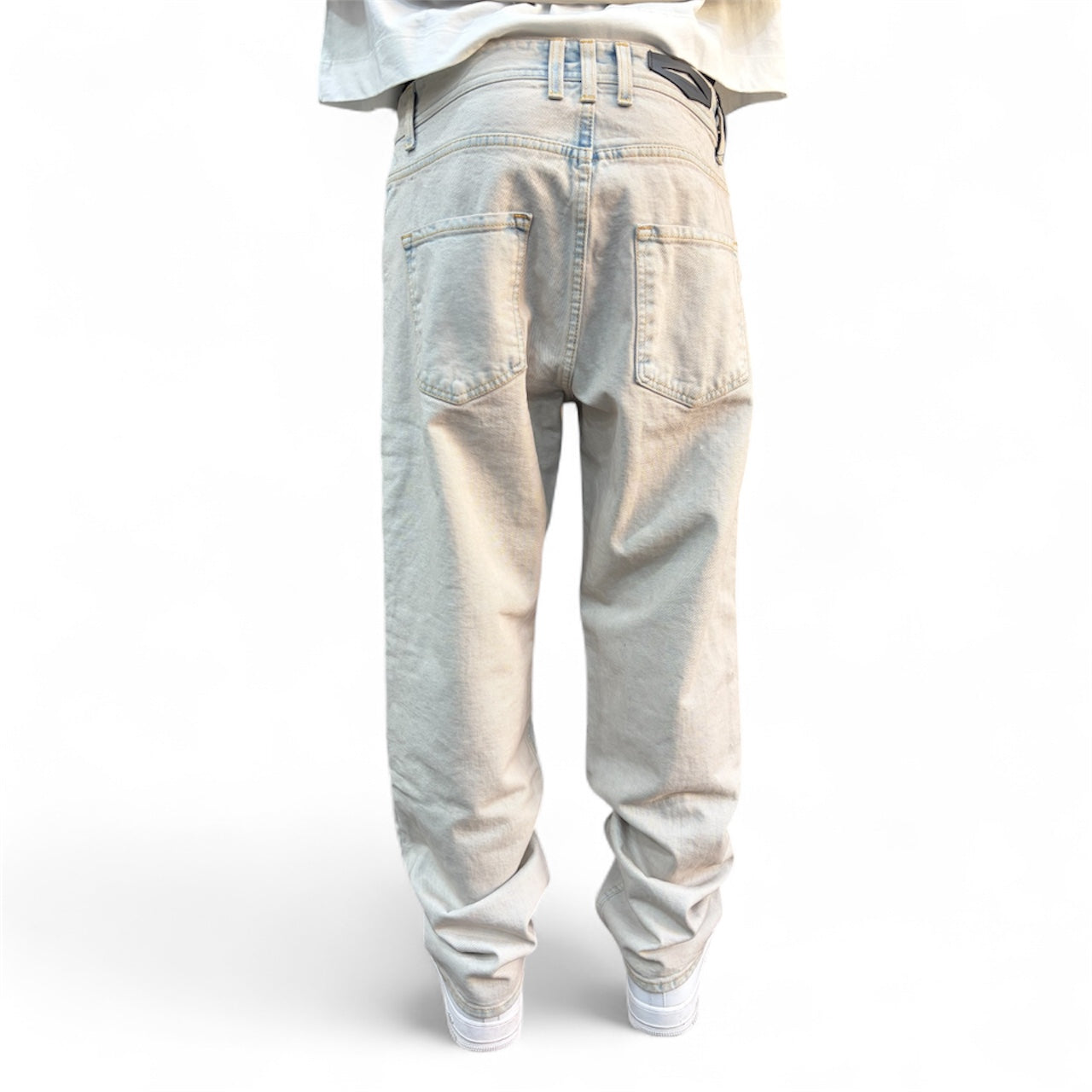 CAMOMILE BAGGY CROSS EMBROIDERY