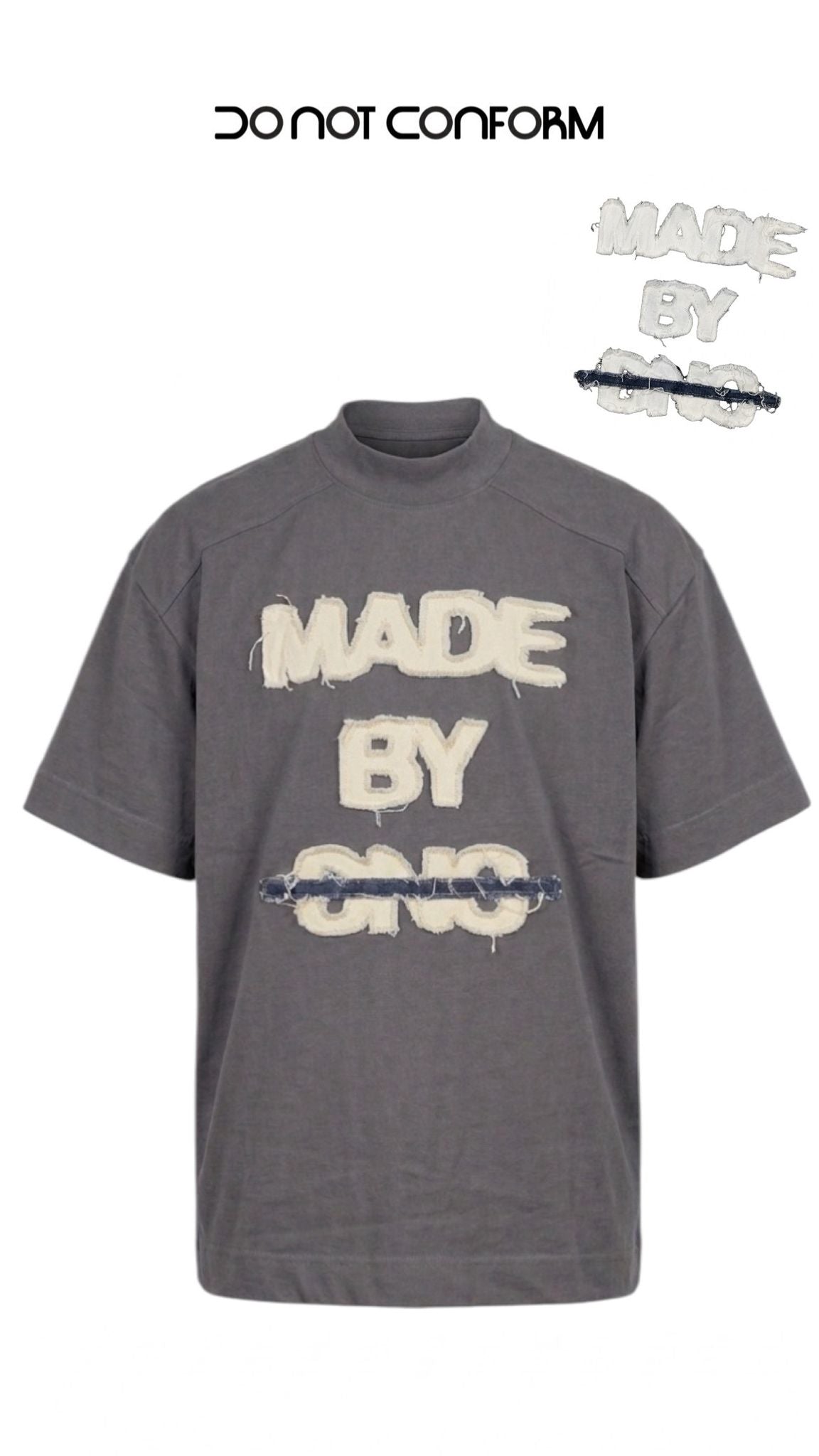 TEE GREY WASH DNC 5040