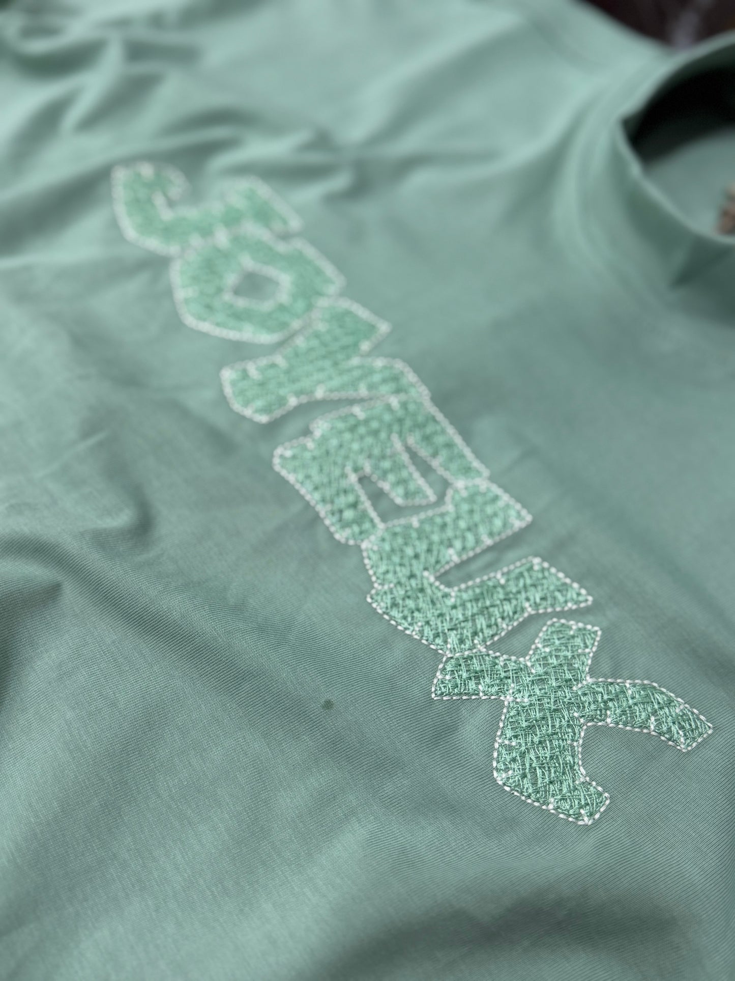 JOYEUX WATER GREEN TEE 880