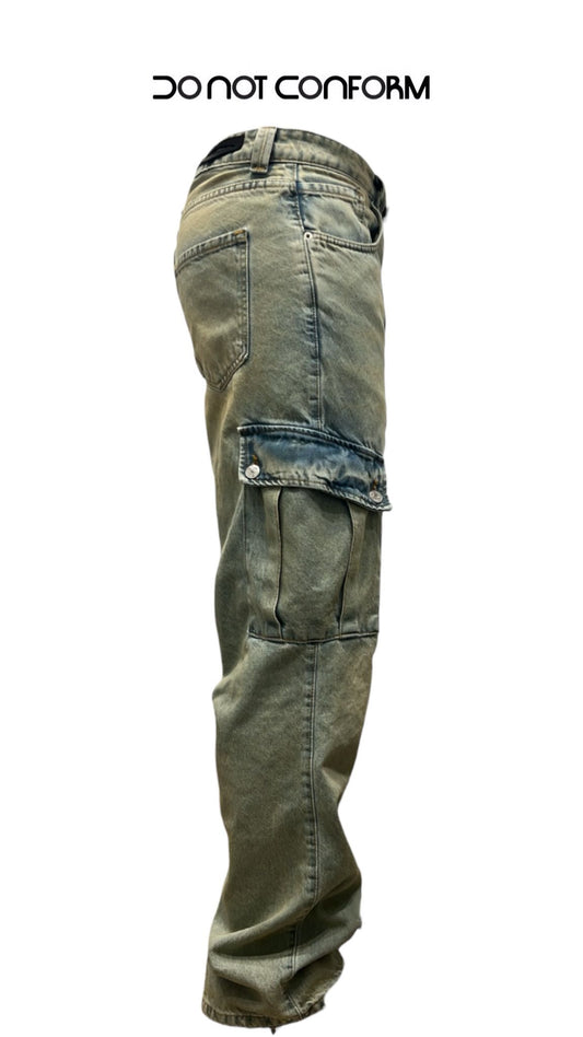SANDBLASTED CARGO DOUBLE PENCE 2620