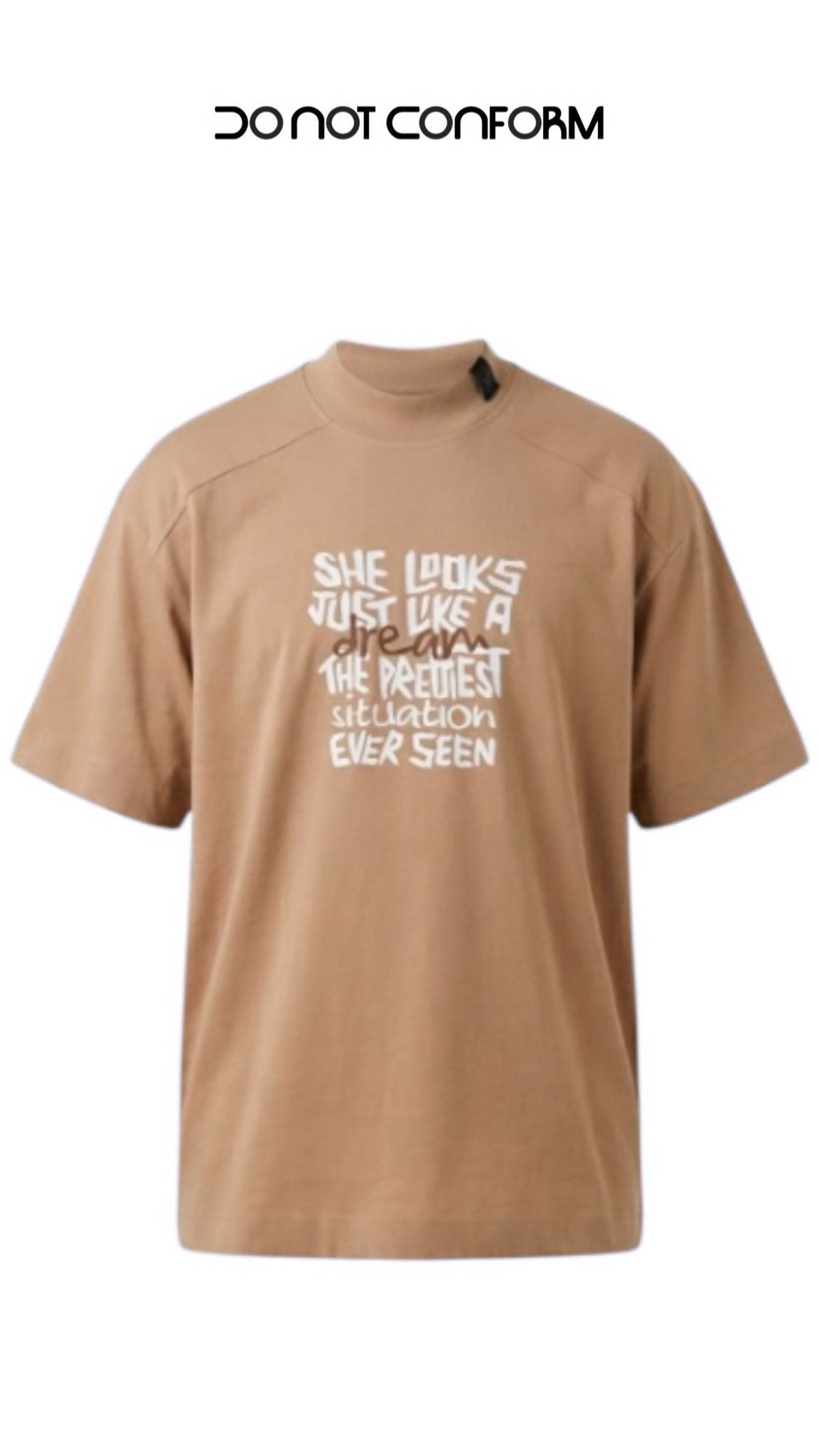JUST LIKE DREAM CAMEL TEE 5030