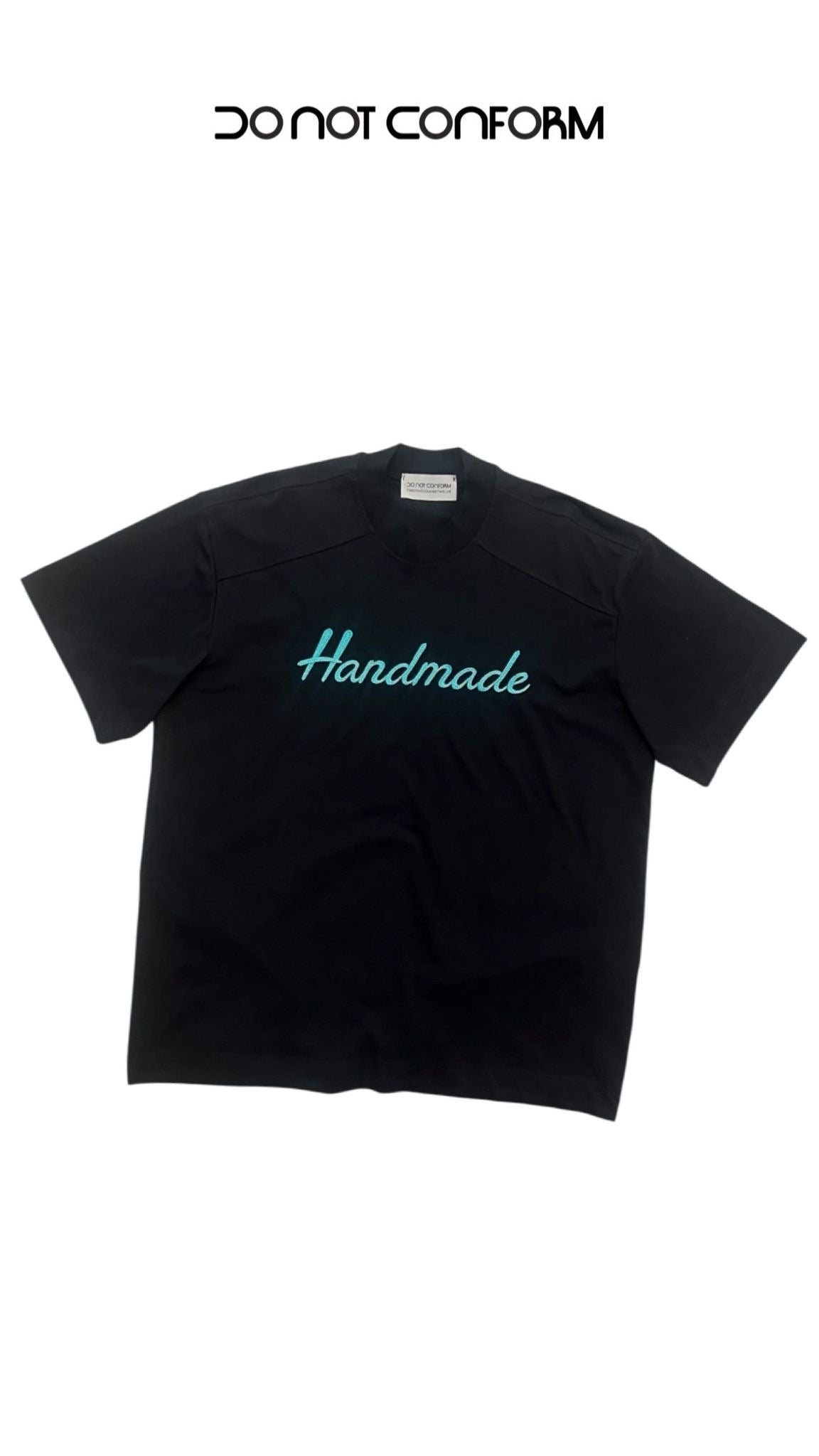 HANDMADE BLACK TEE