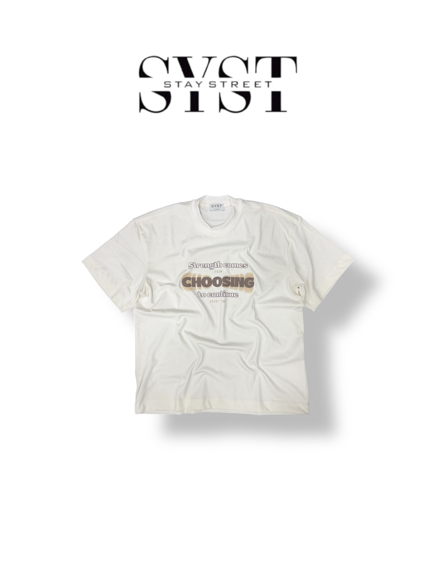 WHITE TEE CHOOSING 7008