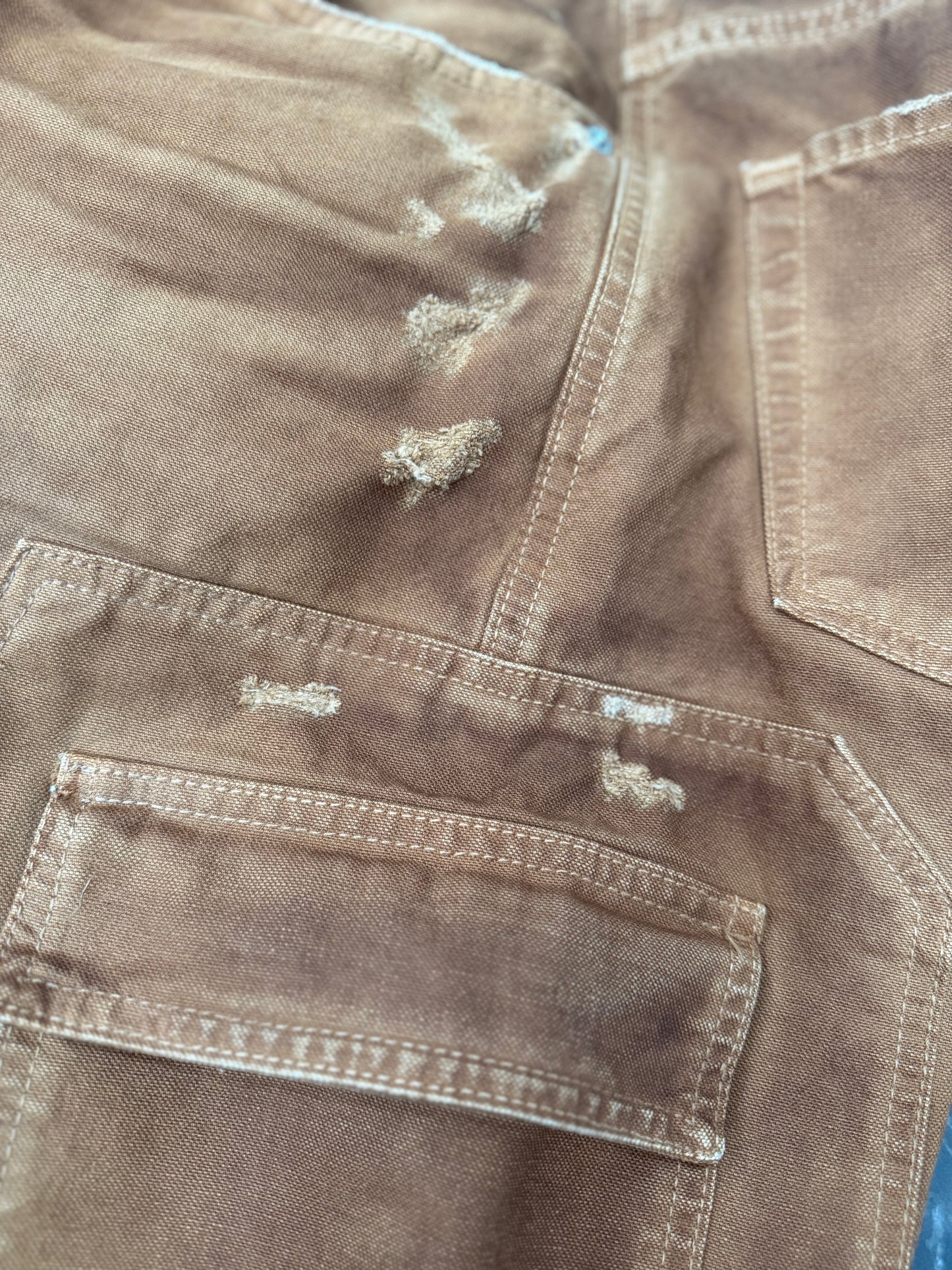 SHORT CARGO RUST PIGMENTED TRANSPARENT 3030