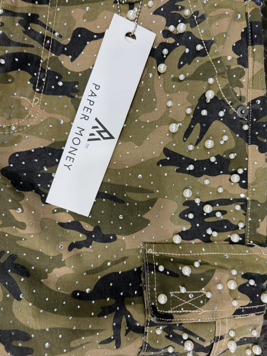 PEARL CRYSTAL BAGGY CAMO PAPER MONEY