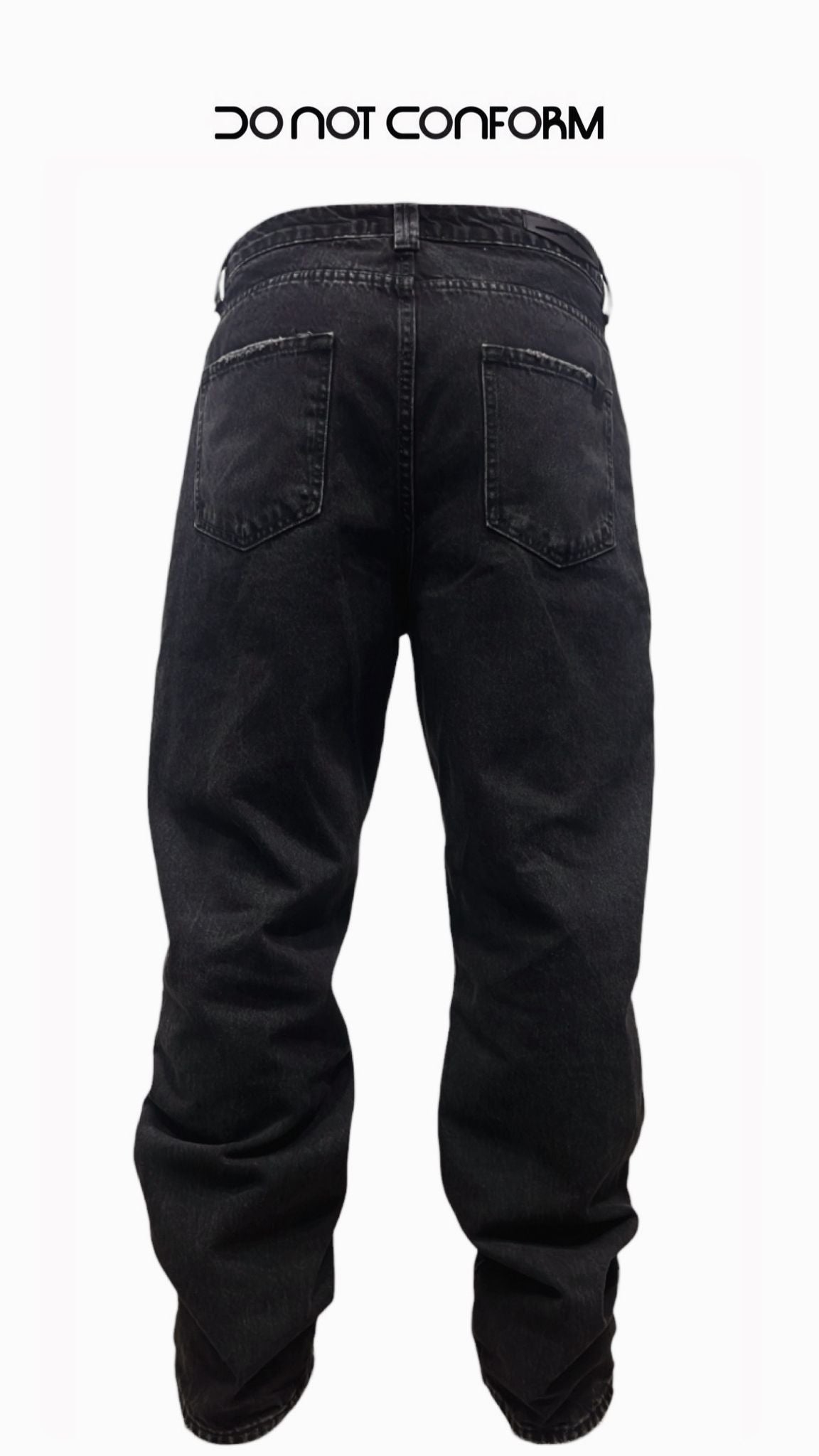 DENIM COORDSET WASH DARK GREY 7040/7010