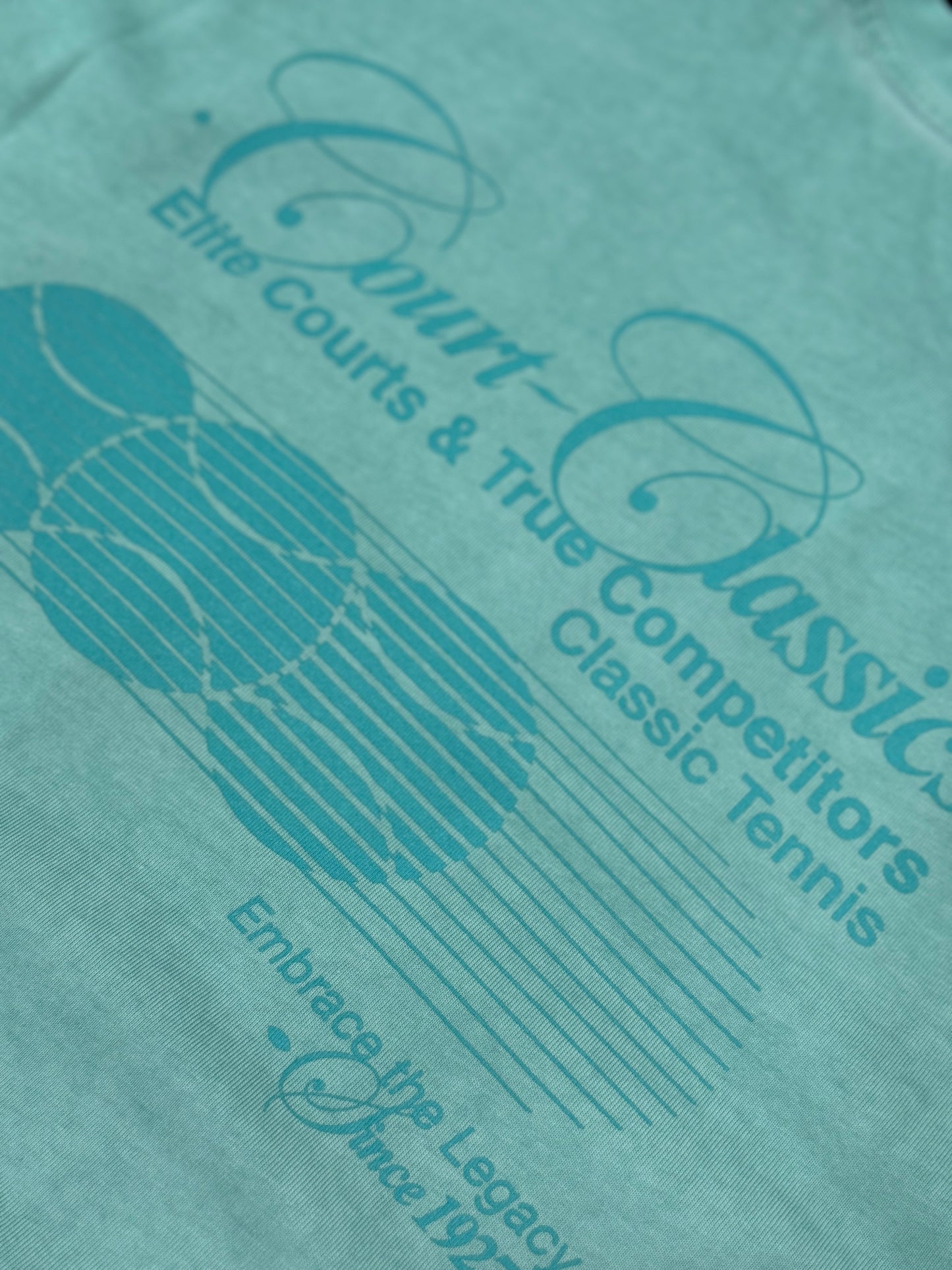 TEE WASH WATER GREEN COURT CLASSICS 1540