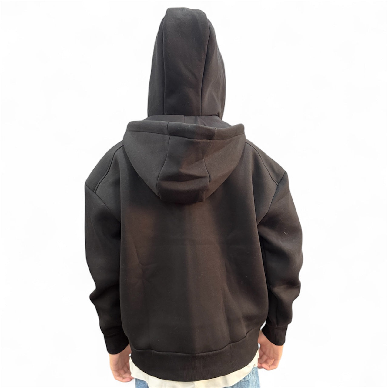 SATURN DOUBLE HOODED BLACK