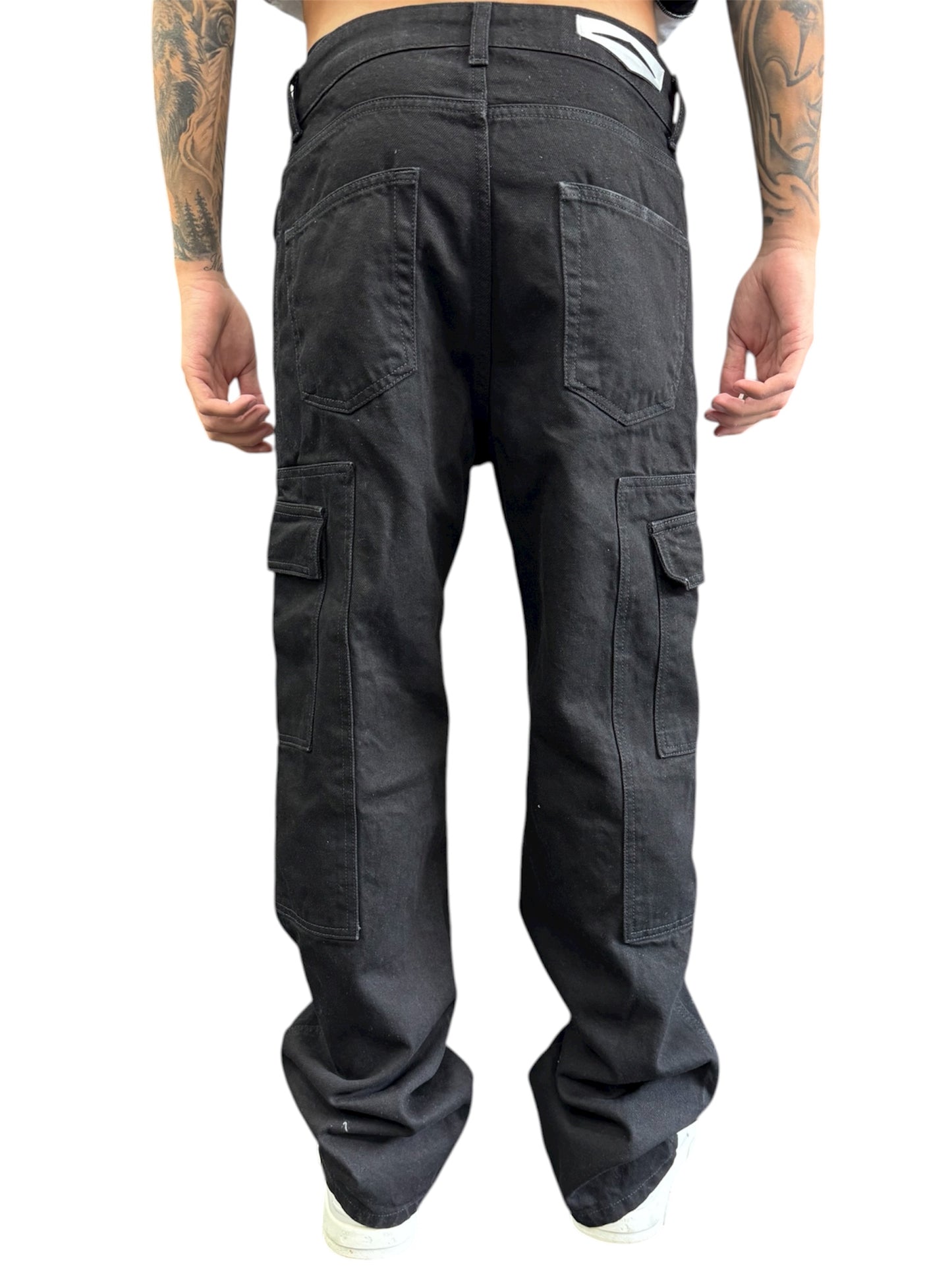 CARGO BLACK DENIM