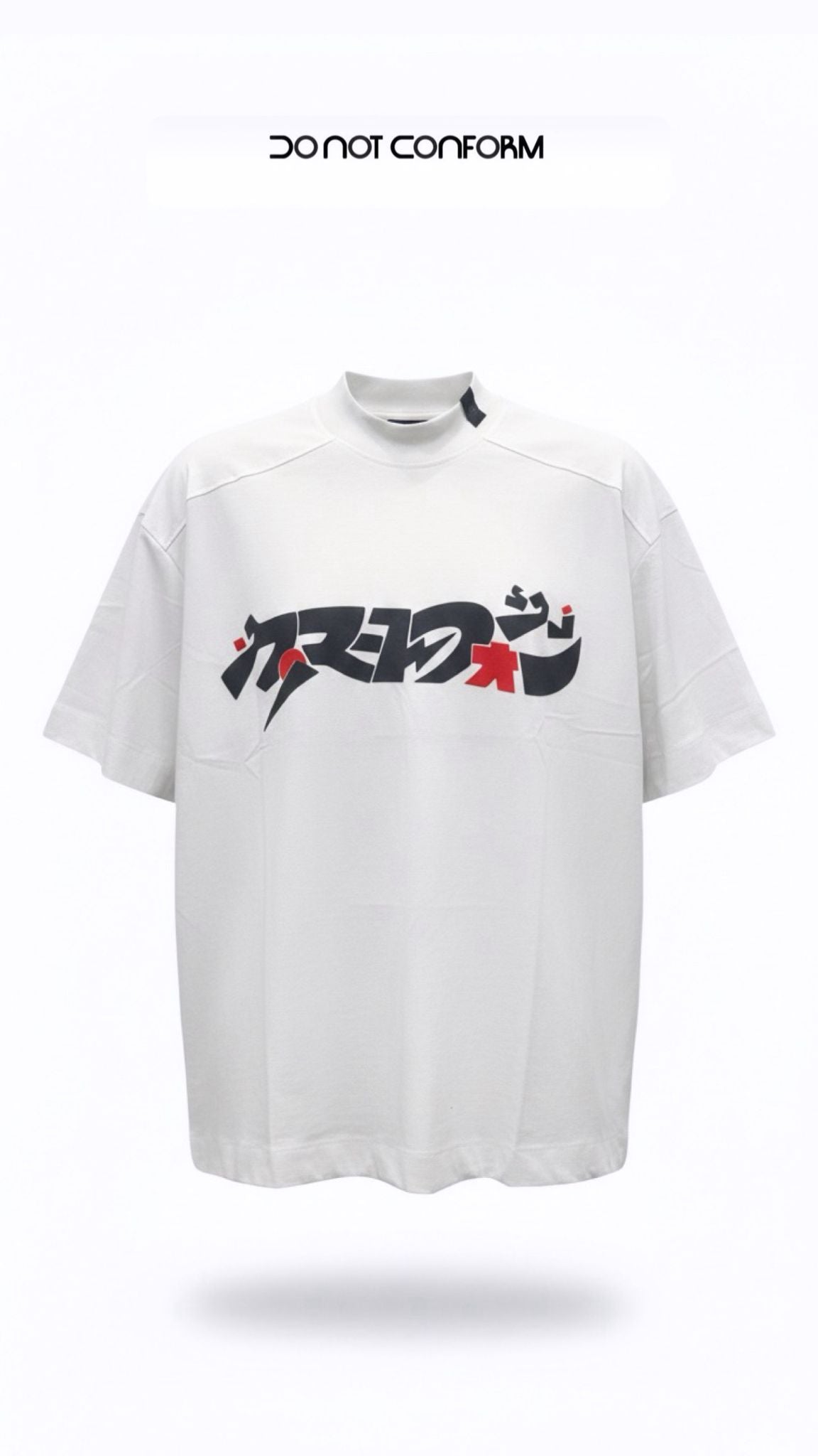 WHITE TEE JAPAN ABSTRACT 5020