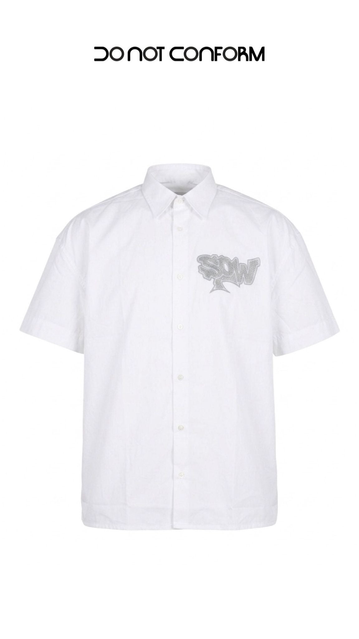 WHITE OVER SHIRT SOW SPONGE 1320