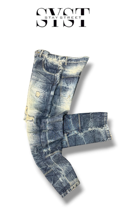 BAGGY DISTRESSED SYST J 8007