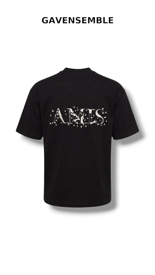 BLACK AMIS TEE 860