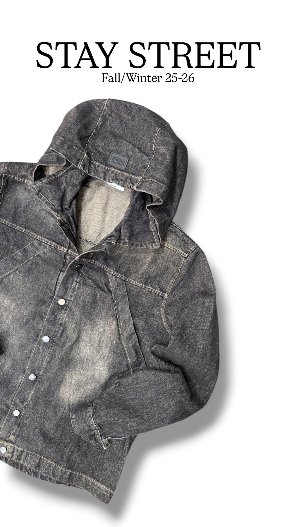 DENIM COORDSET MULTIPOCKET