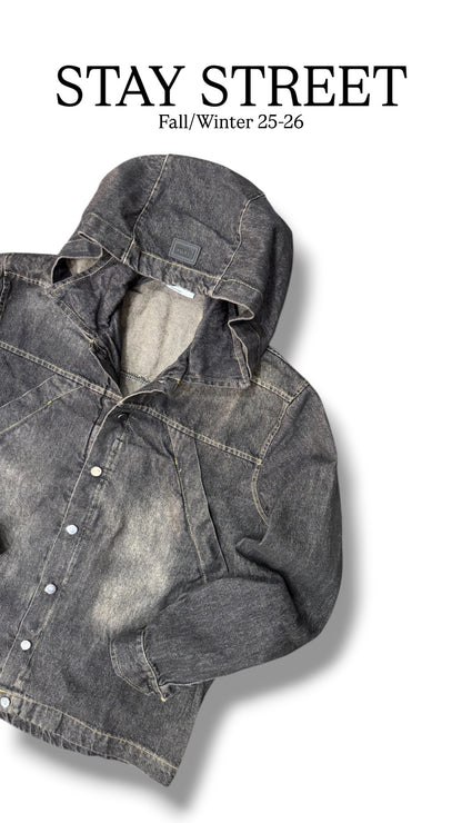 DENIM COORDSET MULTIPOCKET