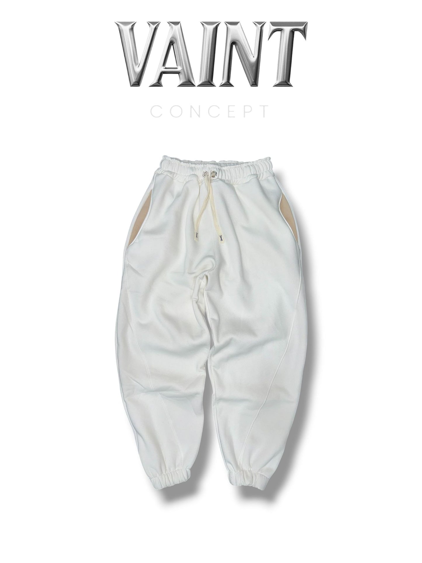 WHITE TRACKSUIT SET
