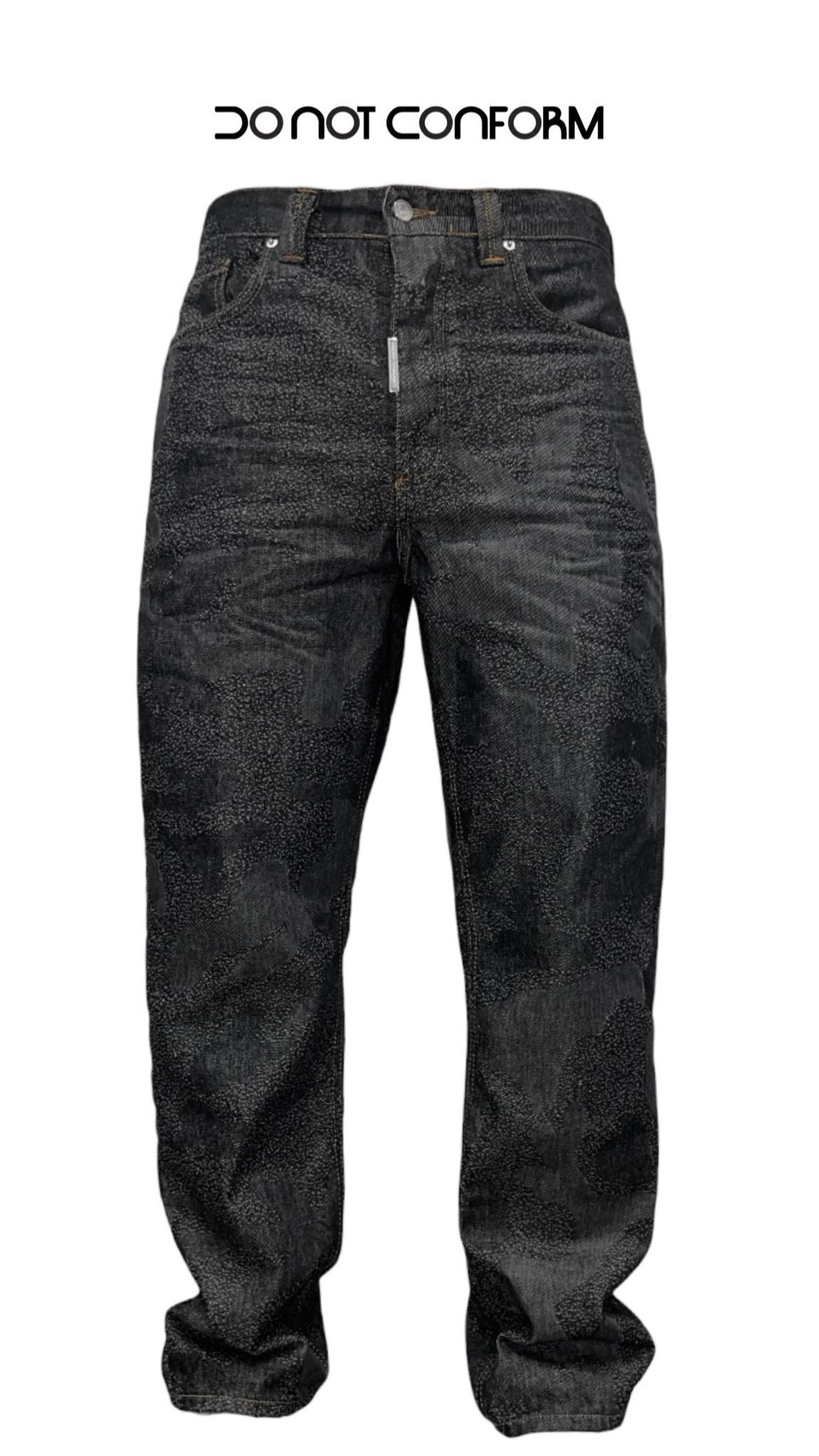 BAGGY GREY DIRTY PIXEL CAMO 2614
