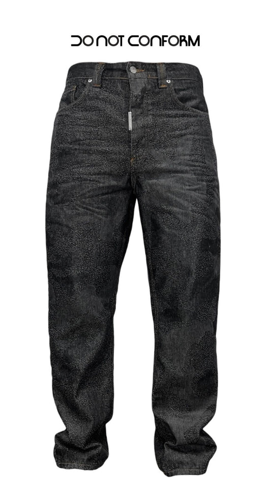 BAGGY GREY DIRTY PIXEL CAMO 2614