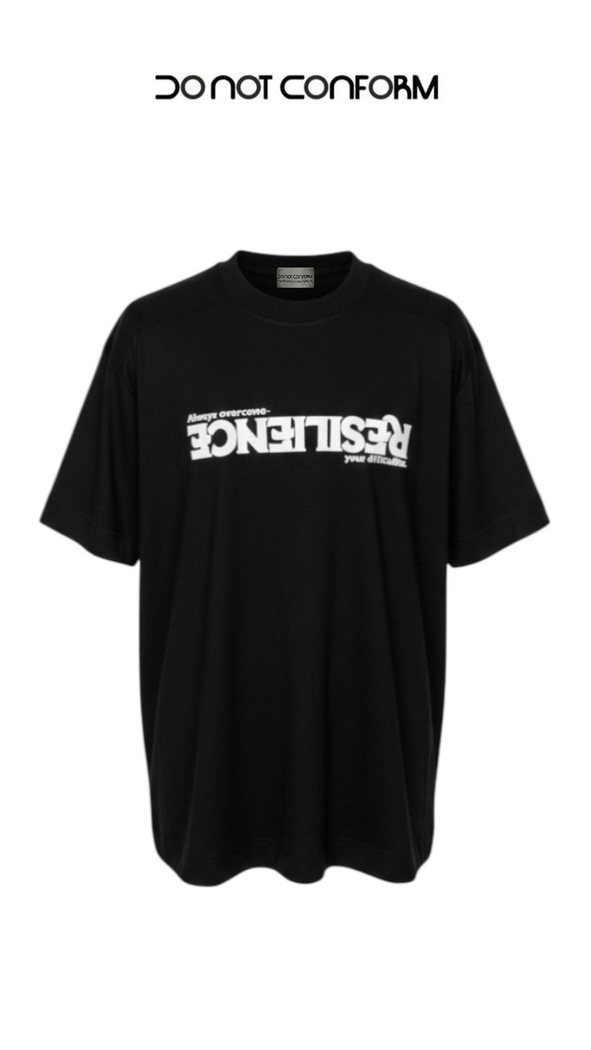 RESILIENCE NEW BLACK TEE 3020