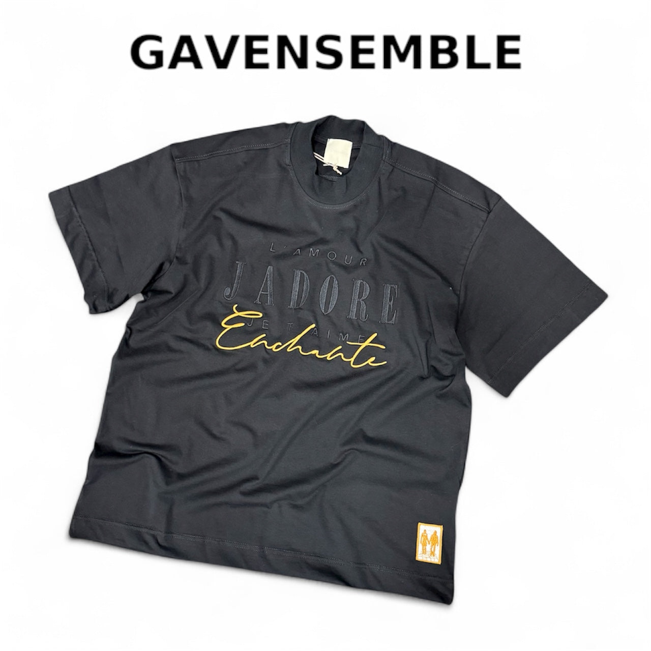 L’AMOUR JADORE TEE BLACK