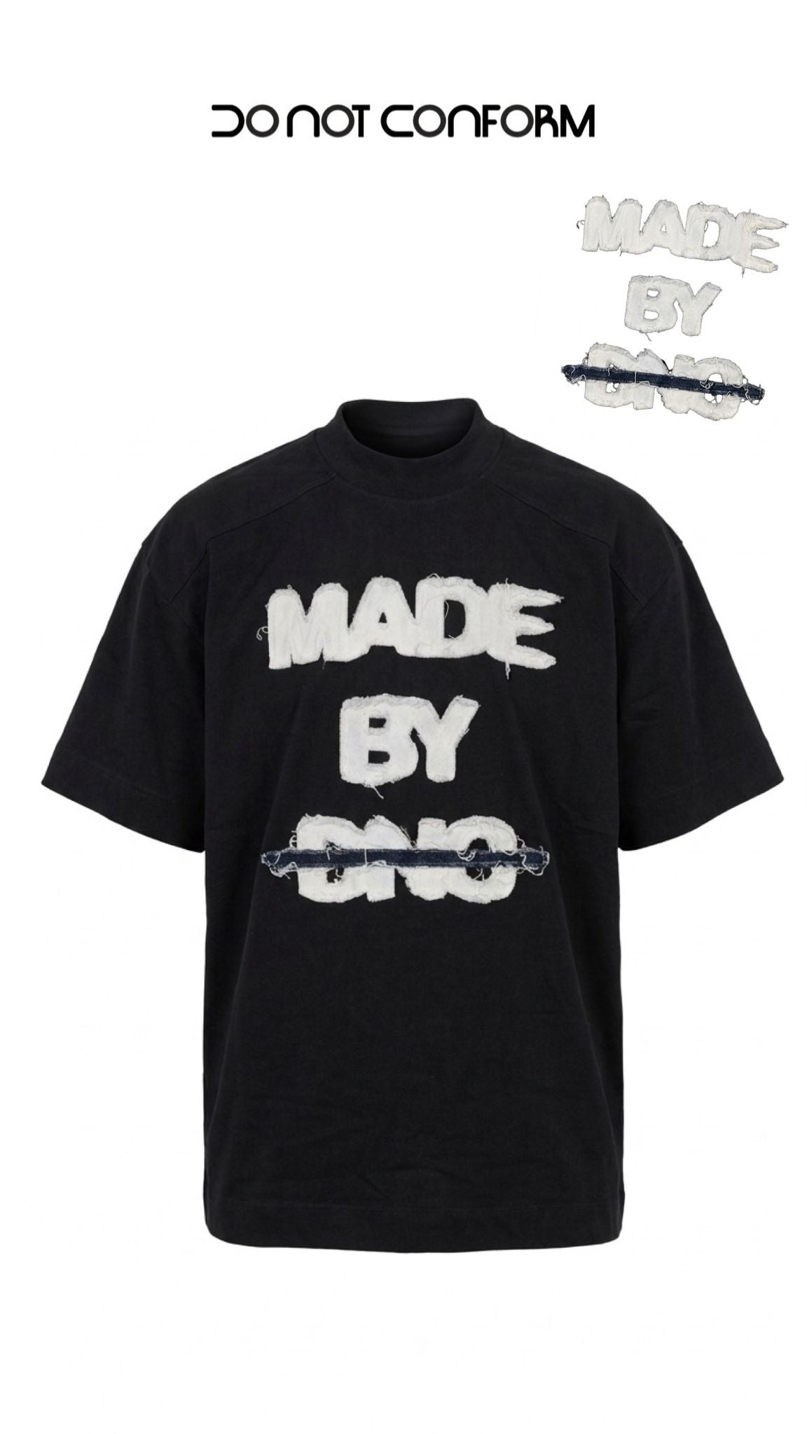 TEE BLACK WASH DNC 5040