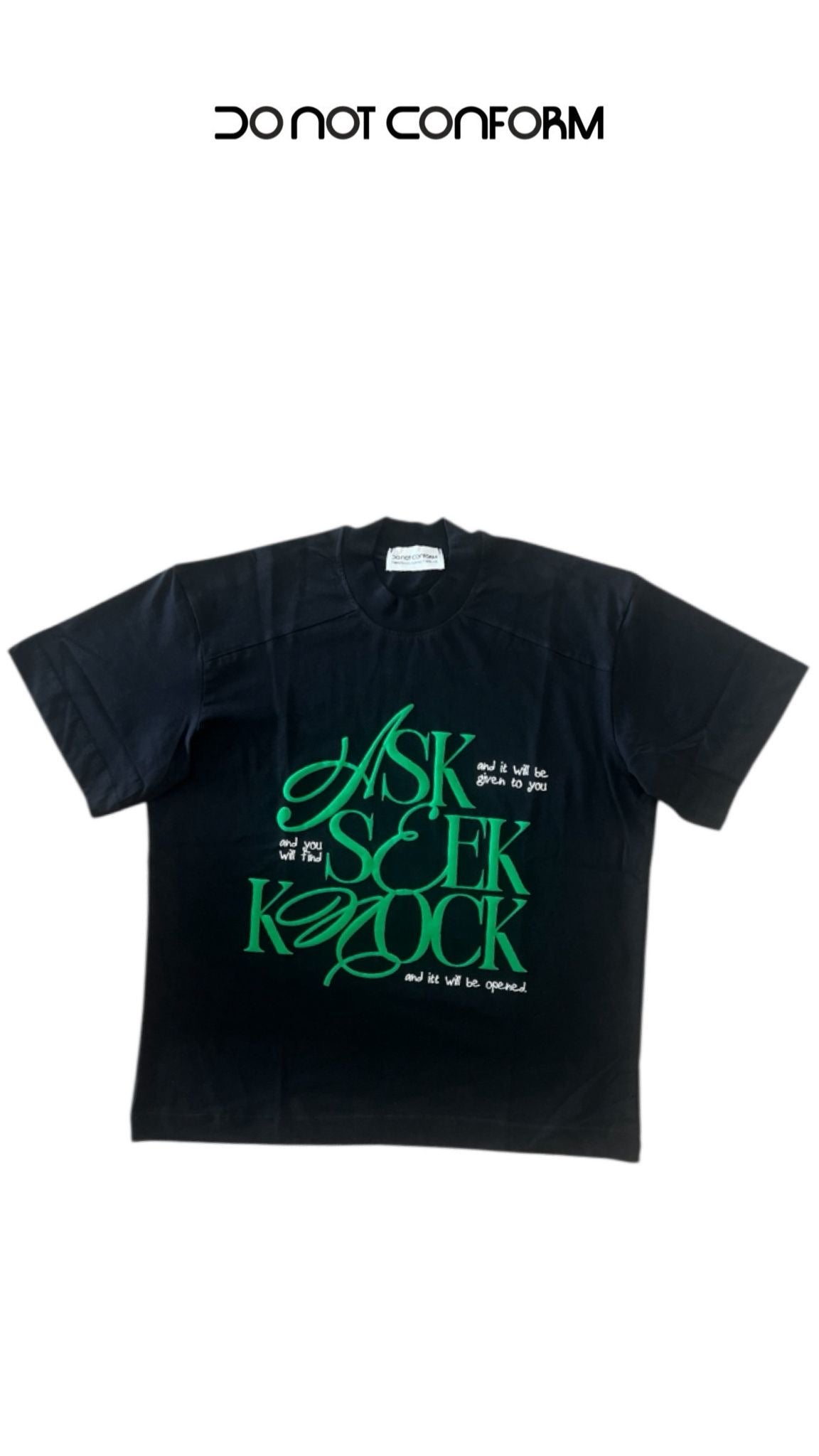 ASK BLACK TEE