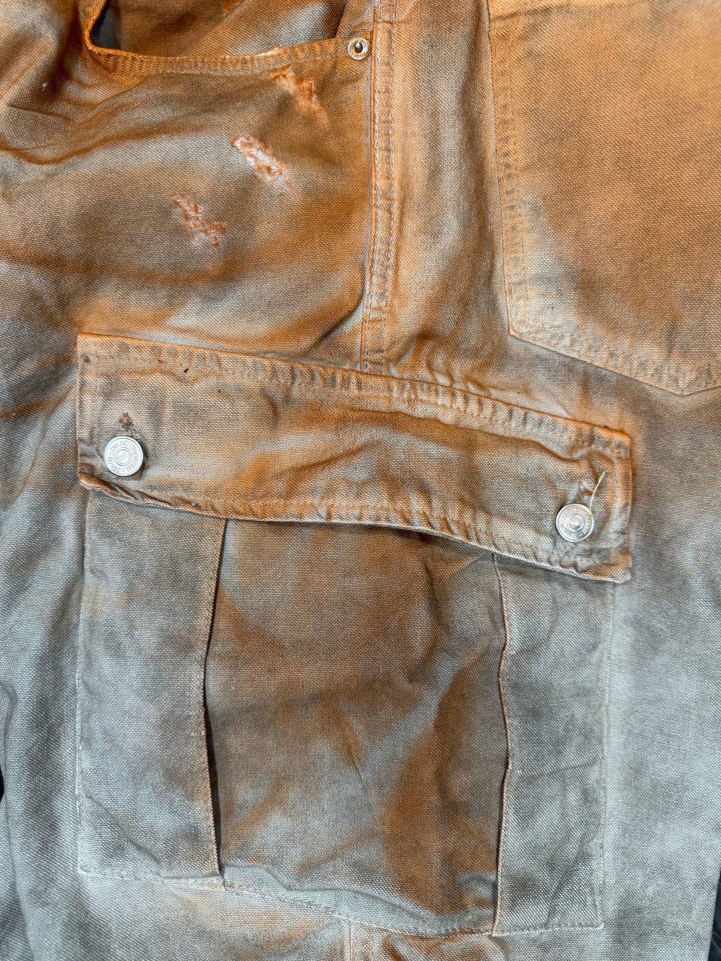 LIGHT BEIGE CARGO SOILED ORANGE 2626