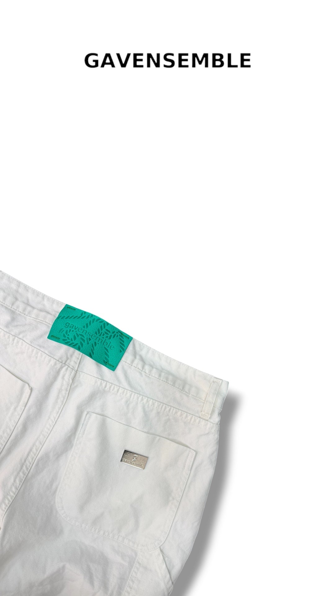 WHITE BAGGY GAVENSEMBLE 210