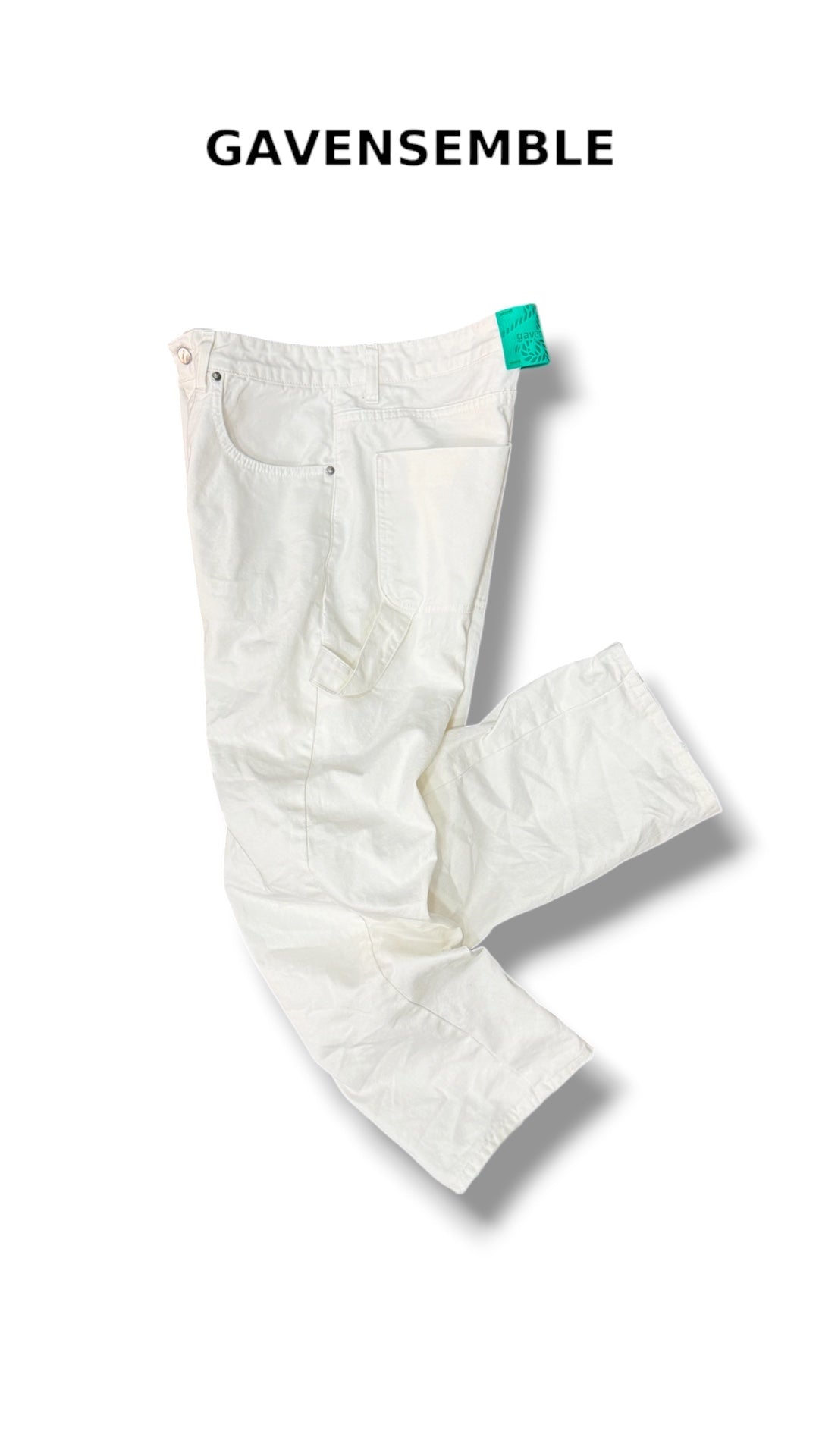 WHITE BAGGY GAVENSEMBLE 210