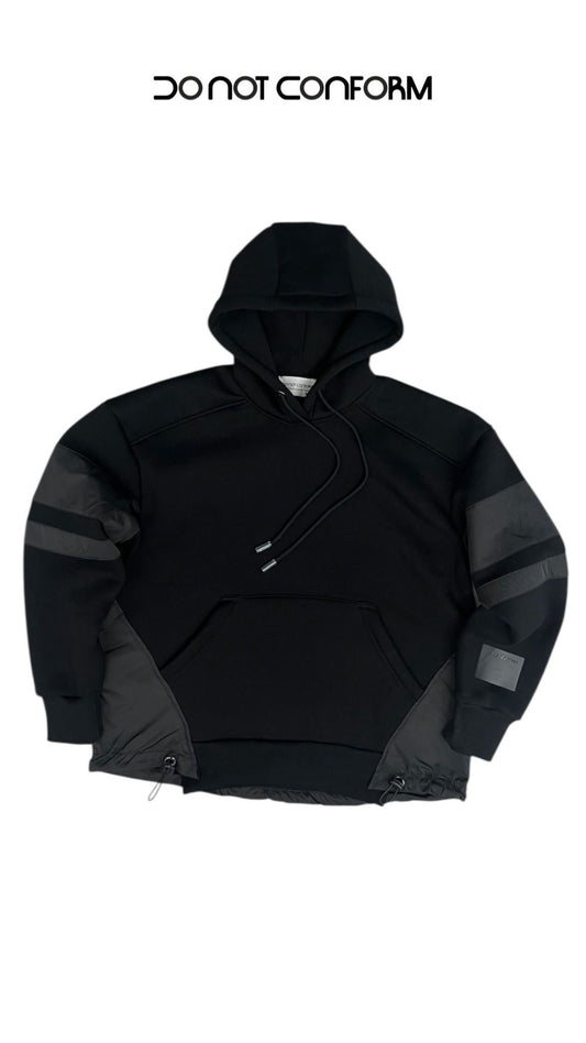 BLACK HOODED BLACK NYLON INSERTS