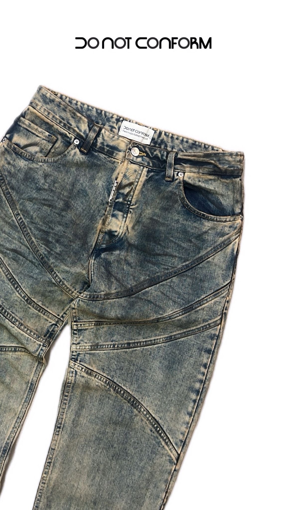 BAGGY SANDBLASTED TRIPLE CUT