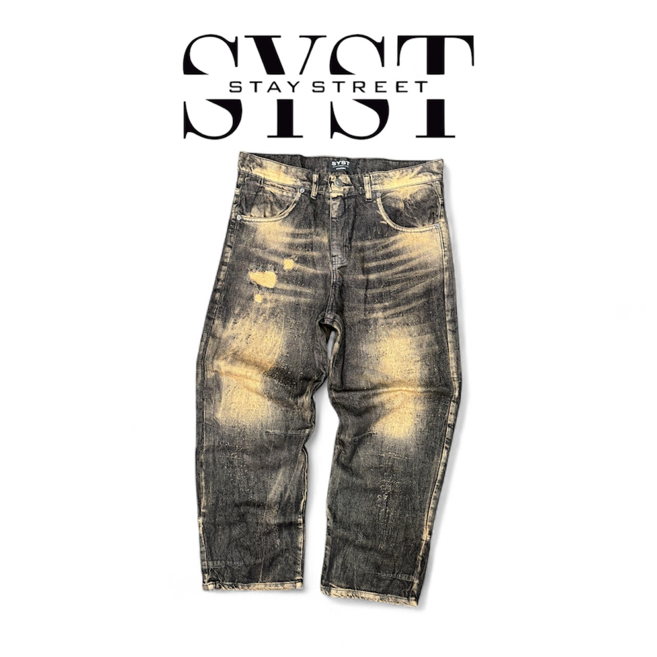 BAGGY ABRASIONI SABBIATO