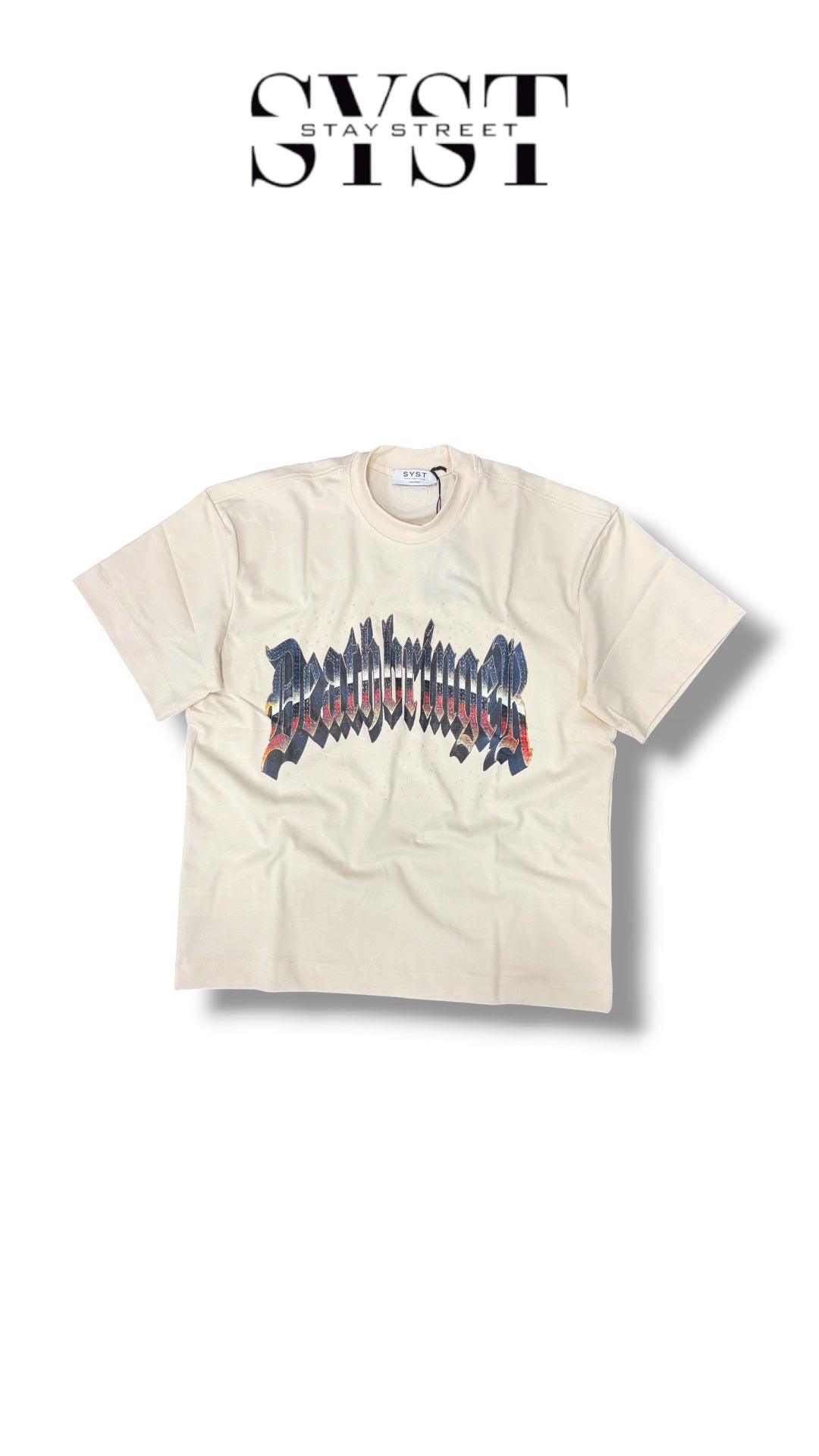 DEATHBRINGER CREAM TEE 8008