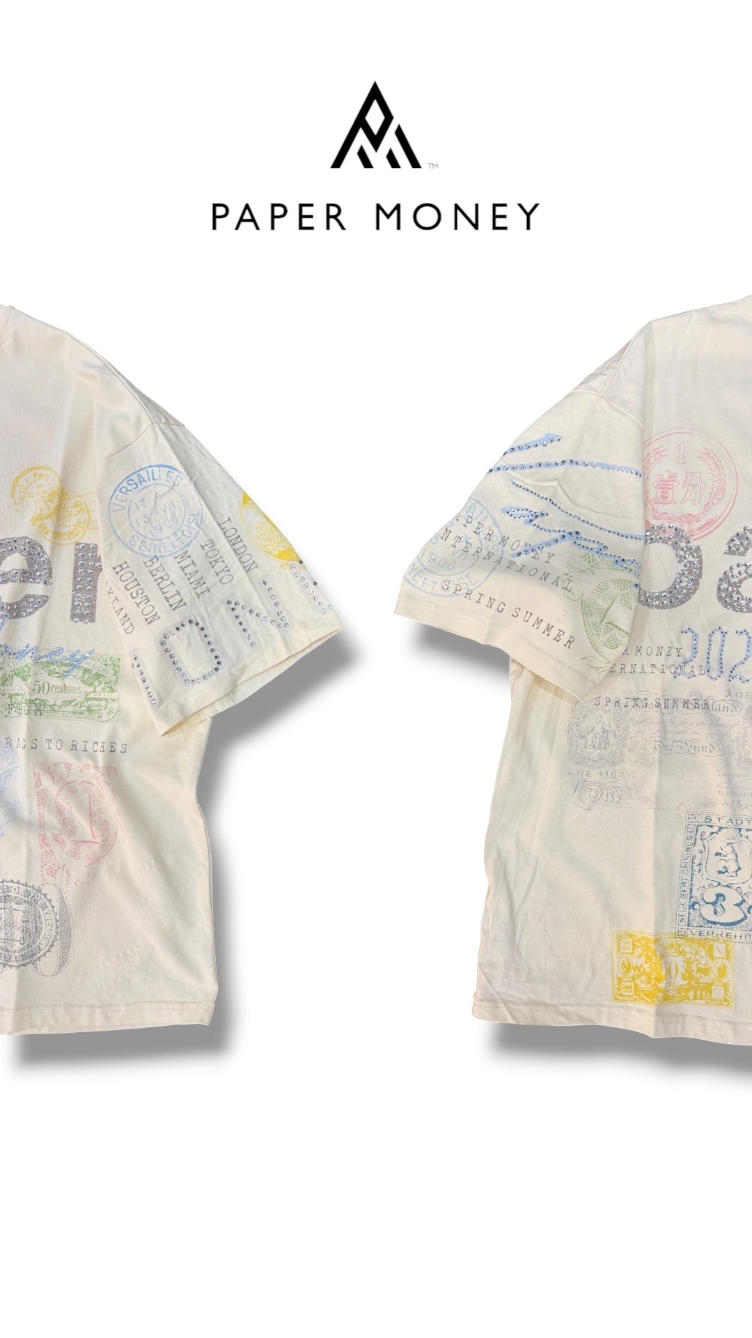 DREAMERS CREAM TEE PAPER MONEY