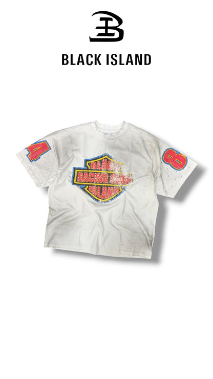 RACING CLUB TEE BLACK ISLAND
