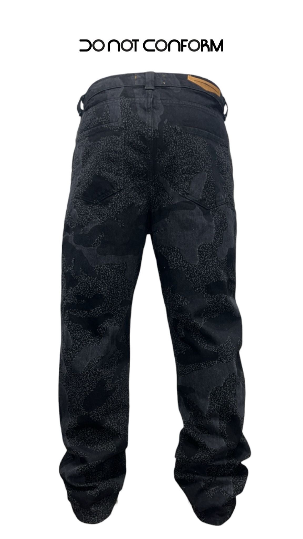 BAGGY BLACK DIRTY PIXEL CAMO 2616