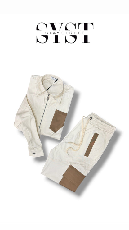 OFFWHITE COORDSET SYST 7000/7002