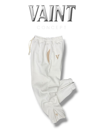 WHITE TRACKSUIT SET