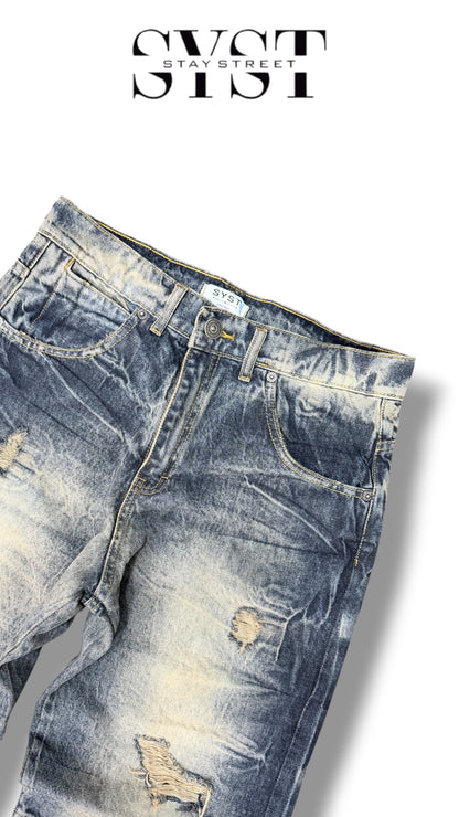 BAGGY DISTRESSED SYST J 8007
