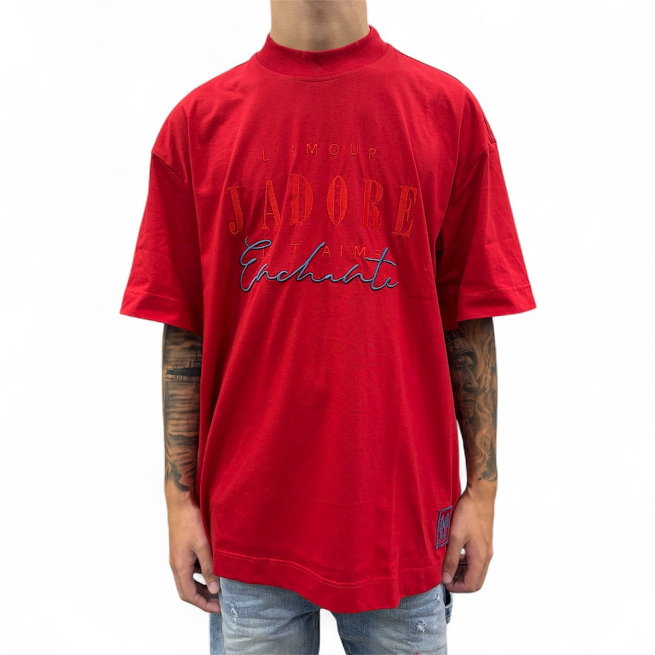 L’AMOUR JADORE TEE RED