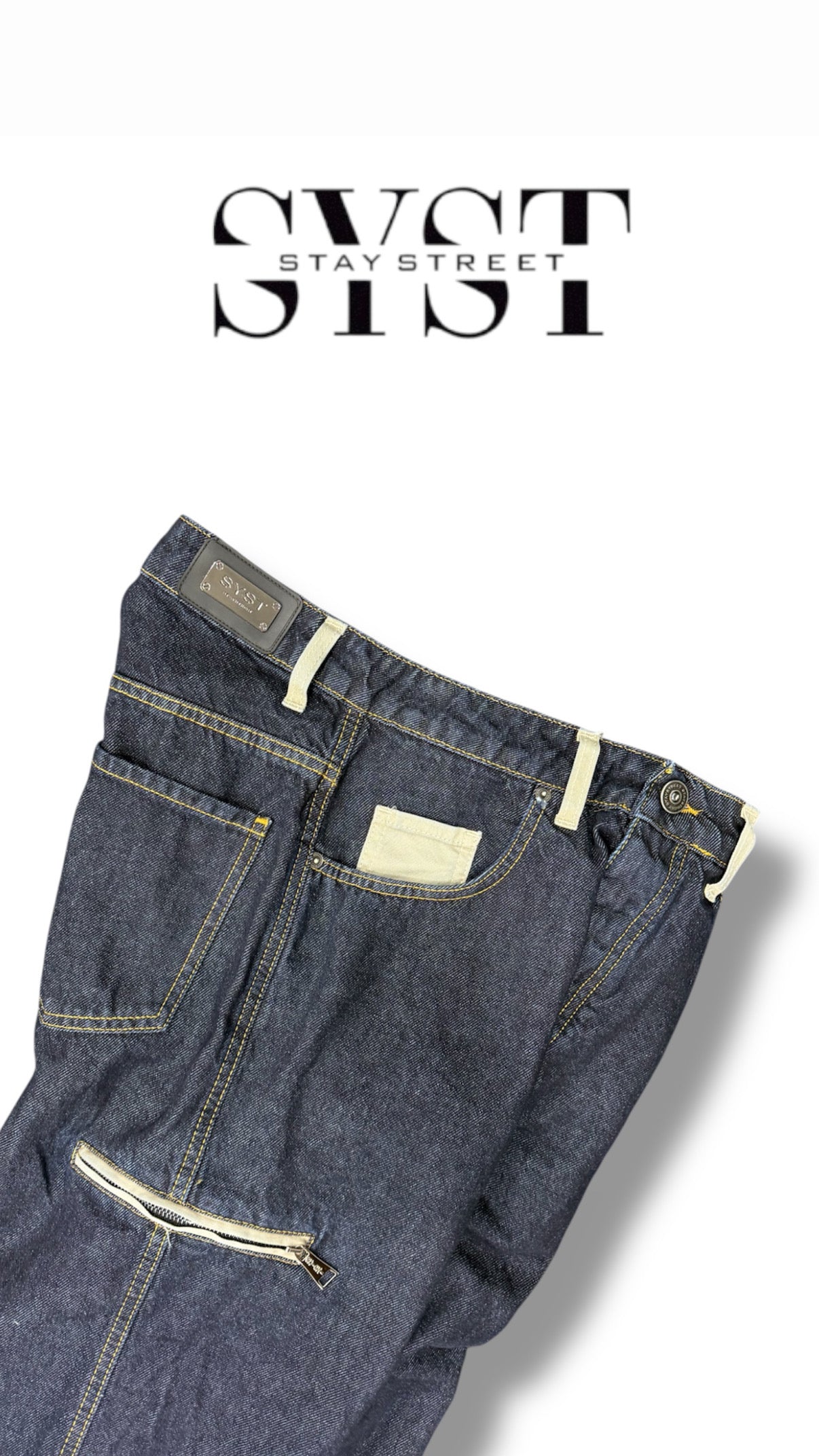 BAGGY ZERO WASH BLUE 7007