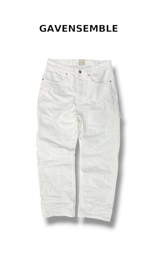 WHITE BAGGY GAVENSEMBLE 210