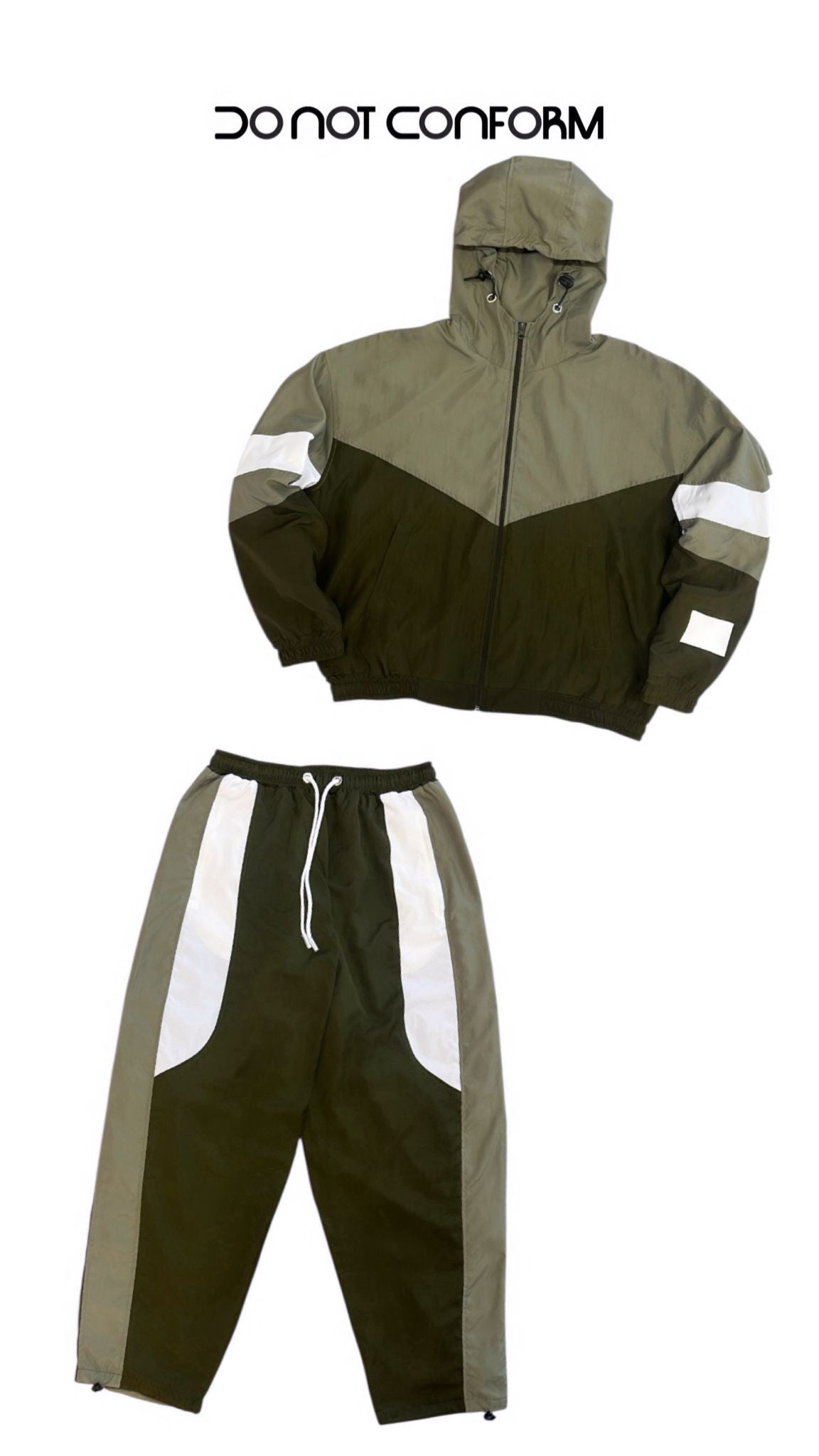 TRACKSUITE TECHNICAL FABRIC GREEN