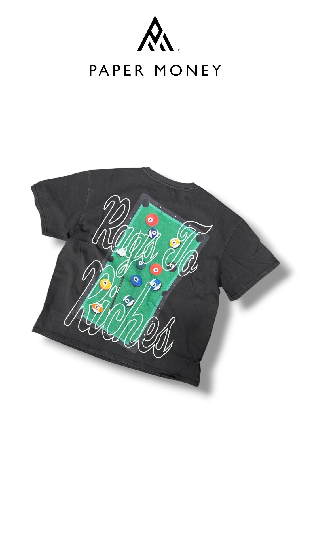 POOL SHARK TEE PAPER MONEY