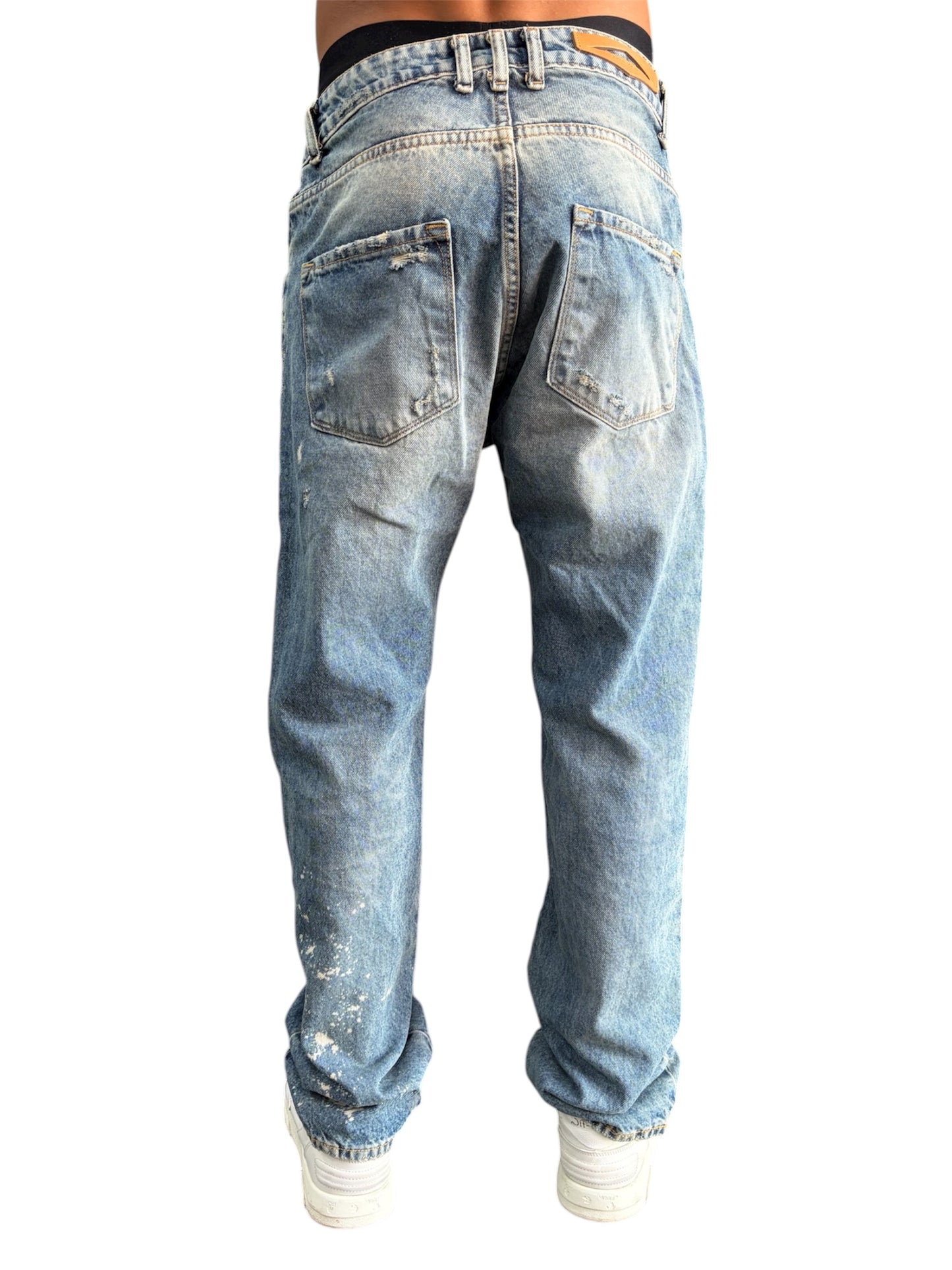 SPLASHES BAGGY SANDBLASTED