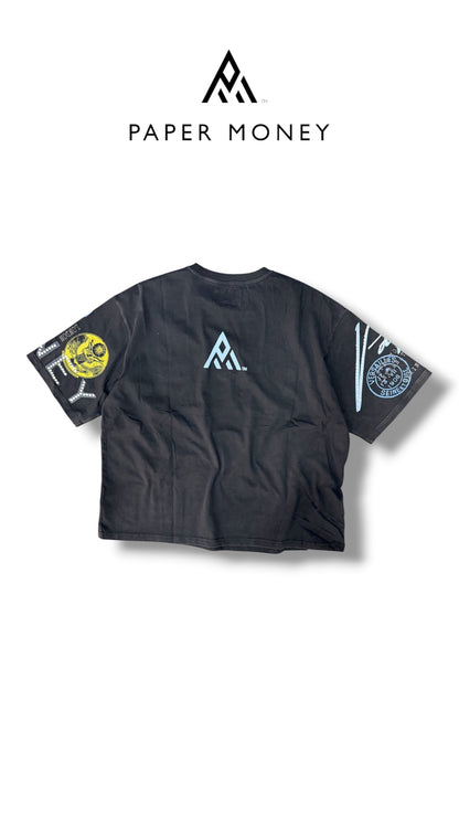 DREAMERS BLACK TEE PAPER MONEY