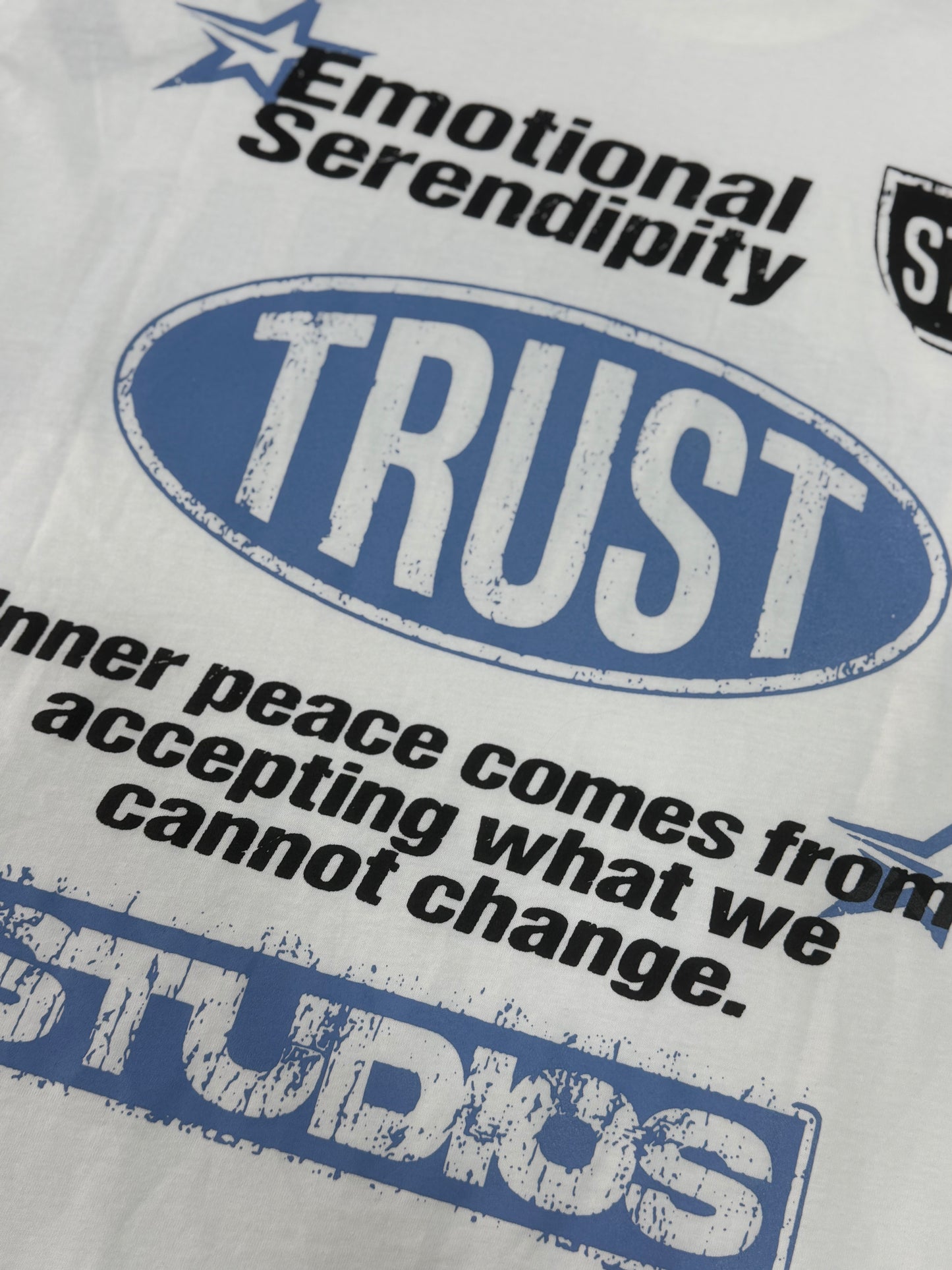 WHITE TEE DOUBLE PRINT EMO.T.RUST 3029