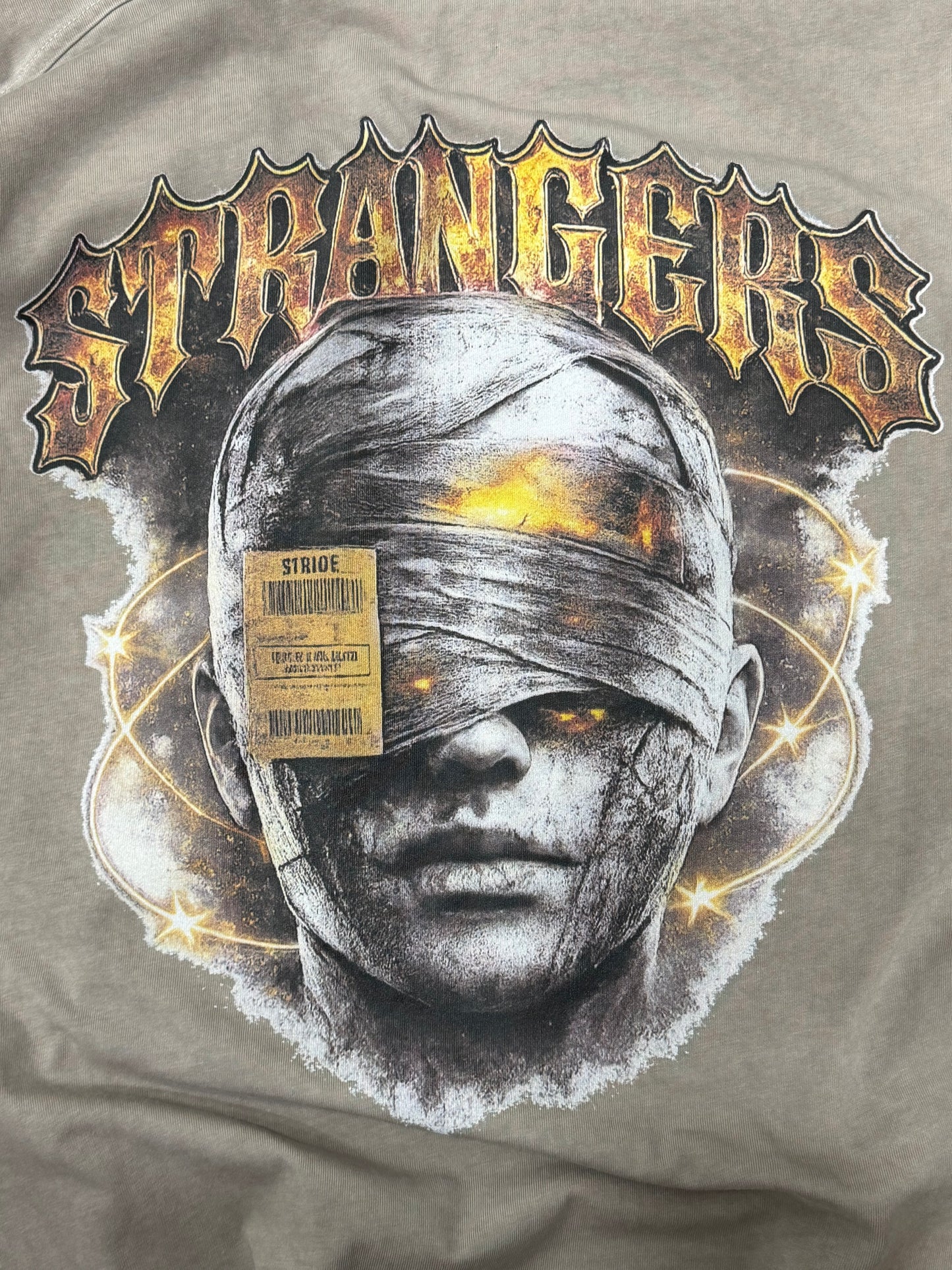 STRANGERS WASHED TEE MUD 3063