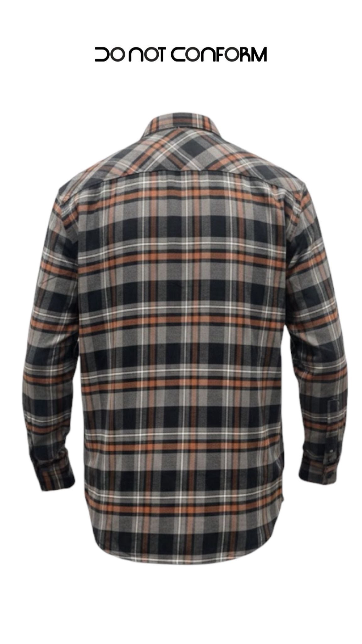 CHECK FLANNEL SHIRT DON’T CARE