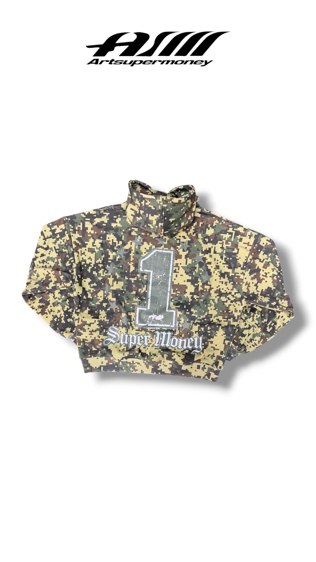 PIXEL CAMO HOODIE ASM